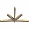 Ekena Millwork Alberta Rough Sawn Timber Gable Bracket, Douglas Fir, 108"W x 72"H x 6"D x 6"F, 16/12 Pitch GBW108X72X0606ALB00RDF - alternate 5